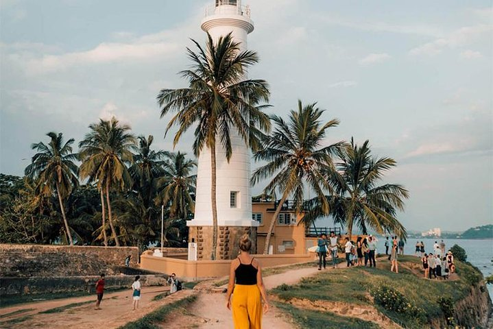 Closest view of Galle Lighthouse, Sri lanka